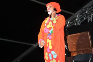 2014 - Mardi 8 juillet : Après midi enfantine avec le clown B-Mol