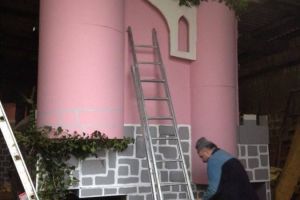 2016 - L'ouverture d'Euro-Disney : Montage du char